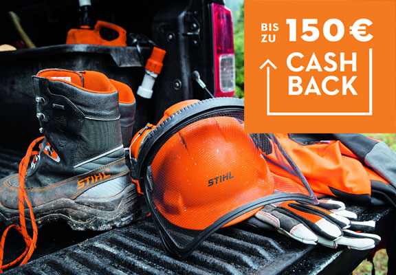 STIHL Helm und Stiefel